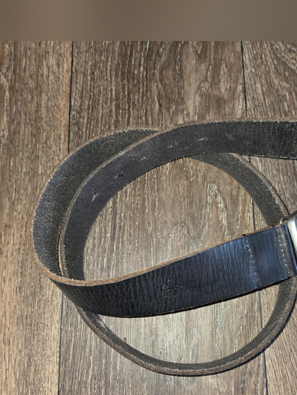 Men's Black Leather Belt